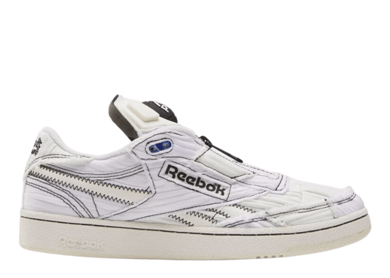 Reebok Club C 85 Pump Market Chalk 100069832 Raffles Where to Buy
